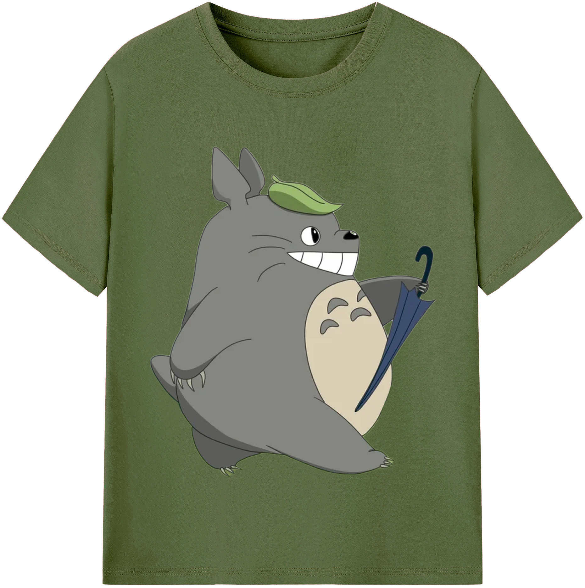 （画像用） となりのトトロ 草壁メイ 草壁サツキ My Neighbor Totoro Satsuki Kusakabe Mei Kusakabe 綿100％半袖Tシャツ（フロントプリント）